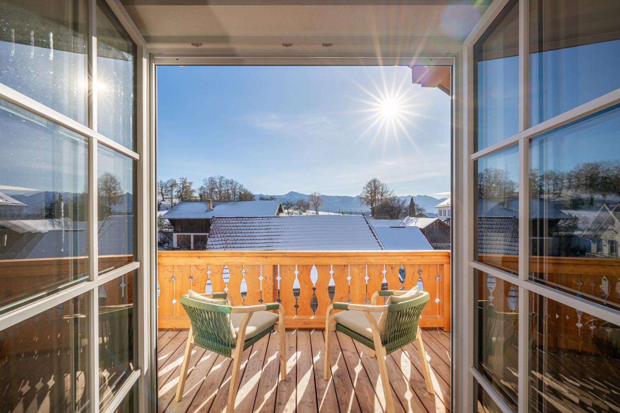 Liboria I Traumhafte Ferienwohnung In Aidling Am Riegsee Mit Atemberaubendem Blick Auf Die Majestaetische Zugspitze! Exteriör bild
